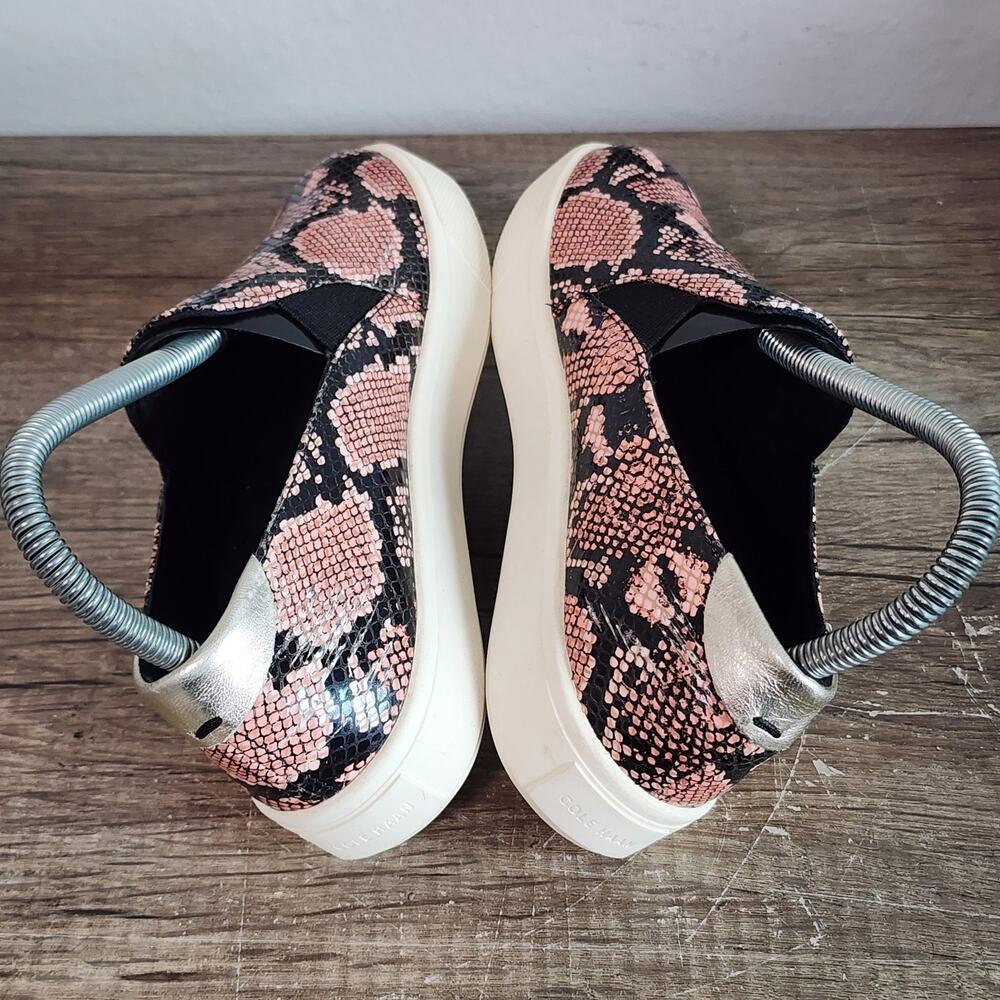 Cole Haan Grandpro Spectator Slip-On Women's Shoes Size 5 Snakeskin Pattern - Picture 5 of 9